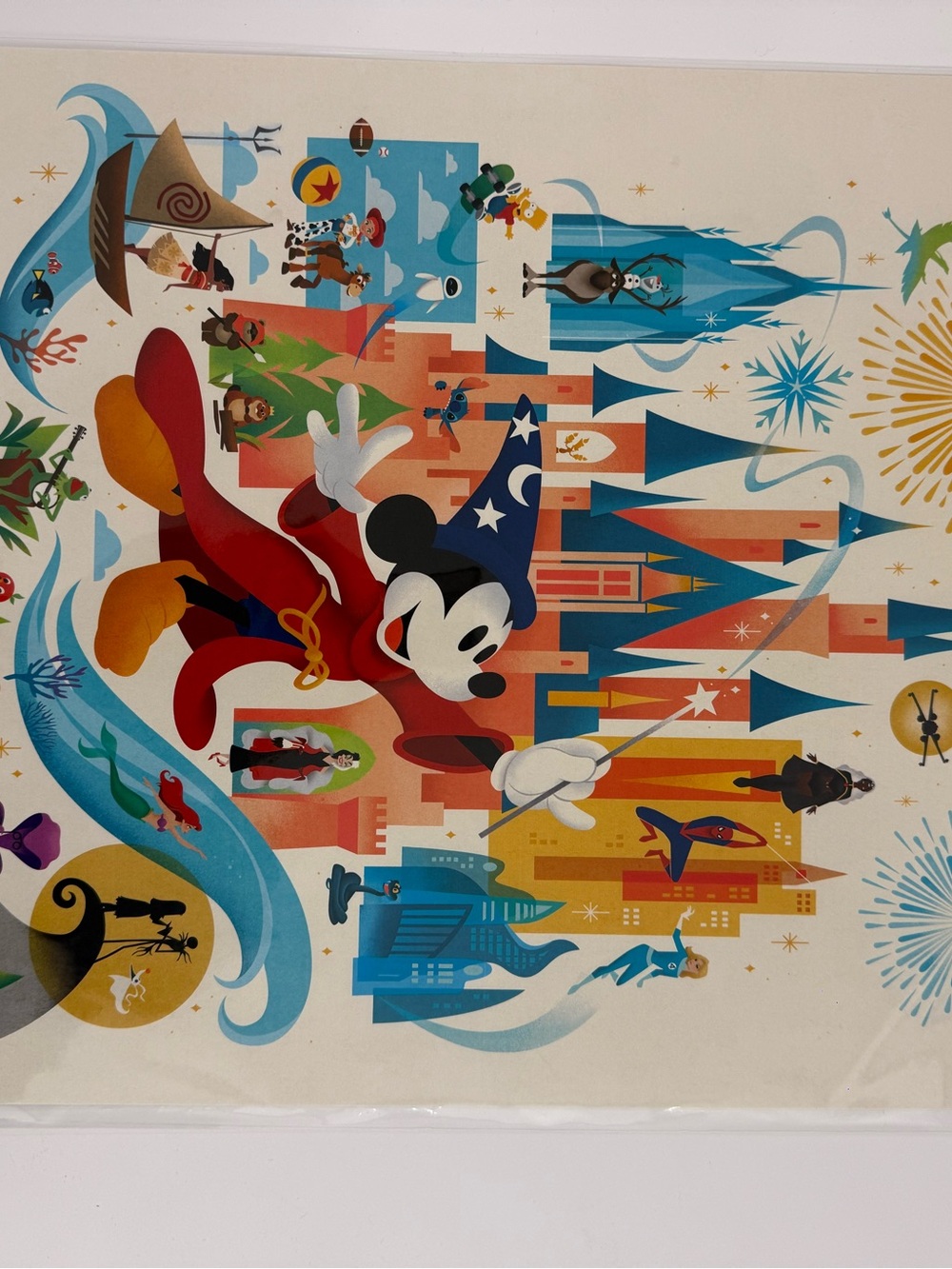 D23 Expo 2026 Sorcerer Mickey Commemorative poster - Picture 7 of 11